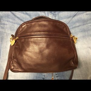 Stone Mountain Leather Purse Brown Shoulder Bag